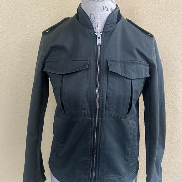 ZADIG & VOLTAIRE “Kavy”
Embellished Skull Military Jacket Extra Small New! - Picture 6 of 15